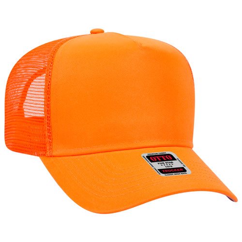 Customized Embroidered 5 Panel Mid Profile Trucker hat