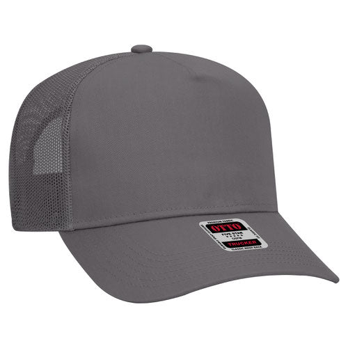 Customized Embroidered 5 Panel Mid Profile Trucker hat