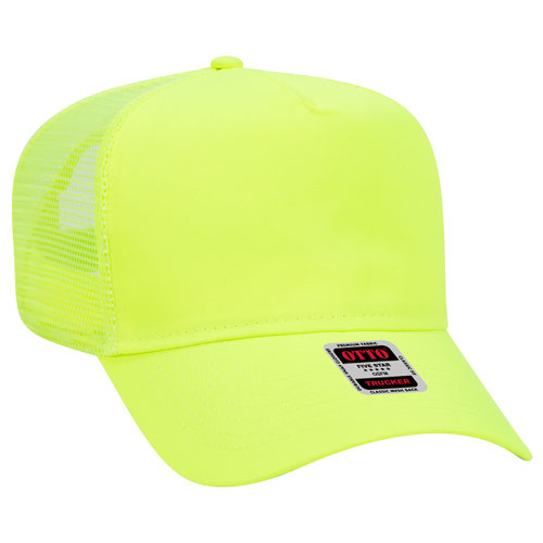 Customized Embroidered 5 Panel Mid Profile Trucker hat