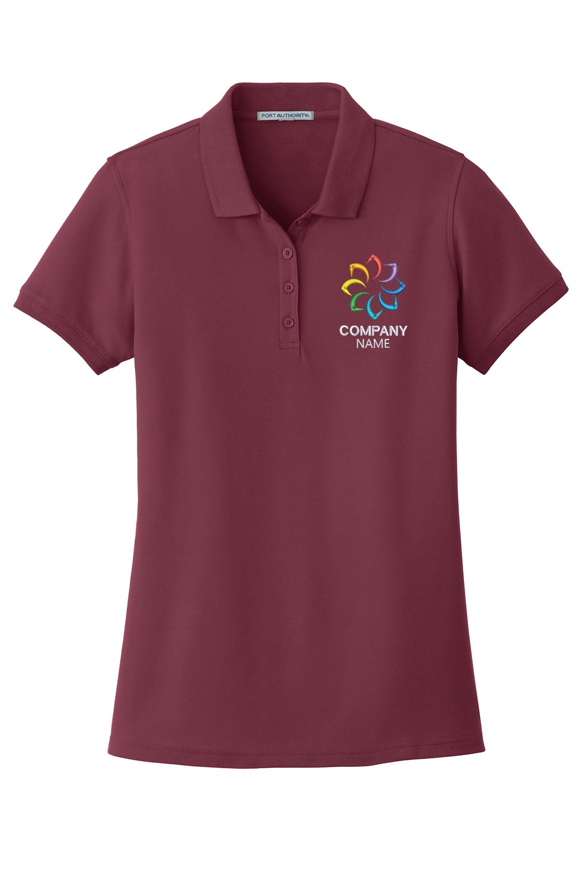 Customized Embroidered Women's Polo