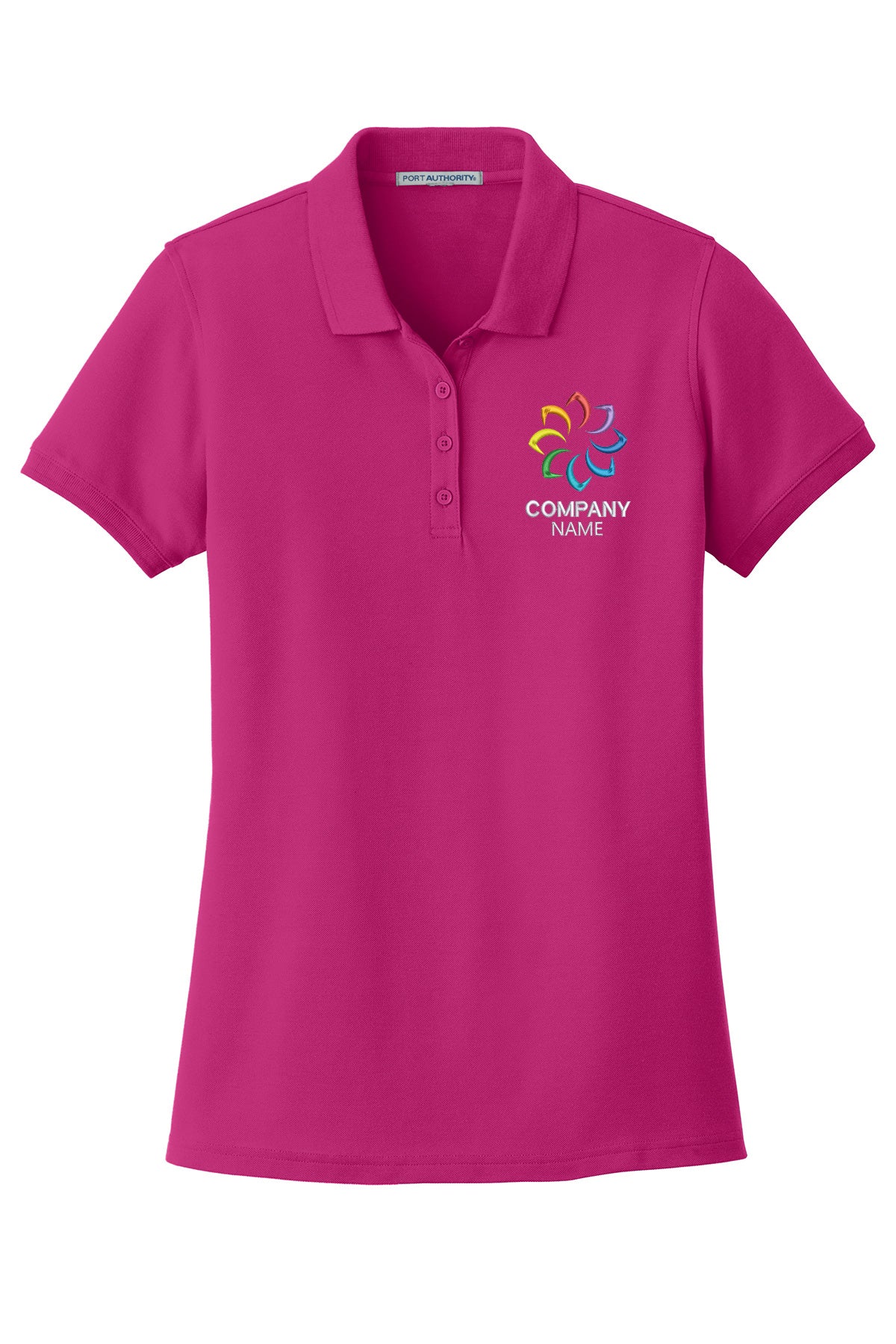 Customized Embroidered Women's Polo