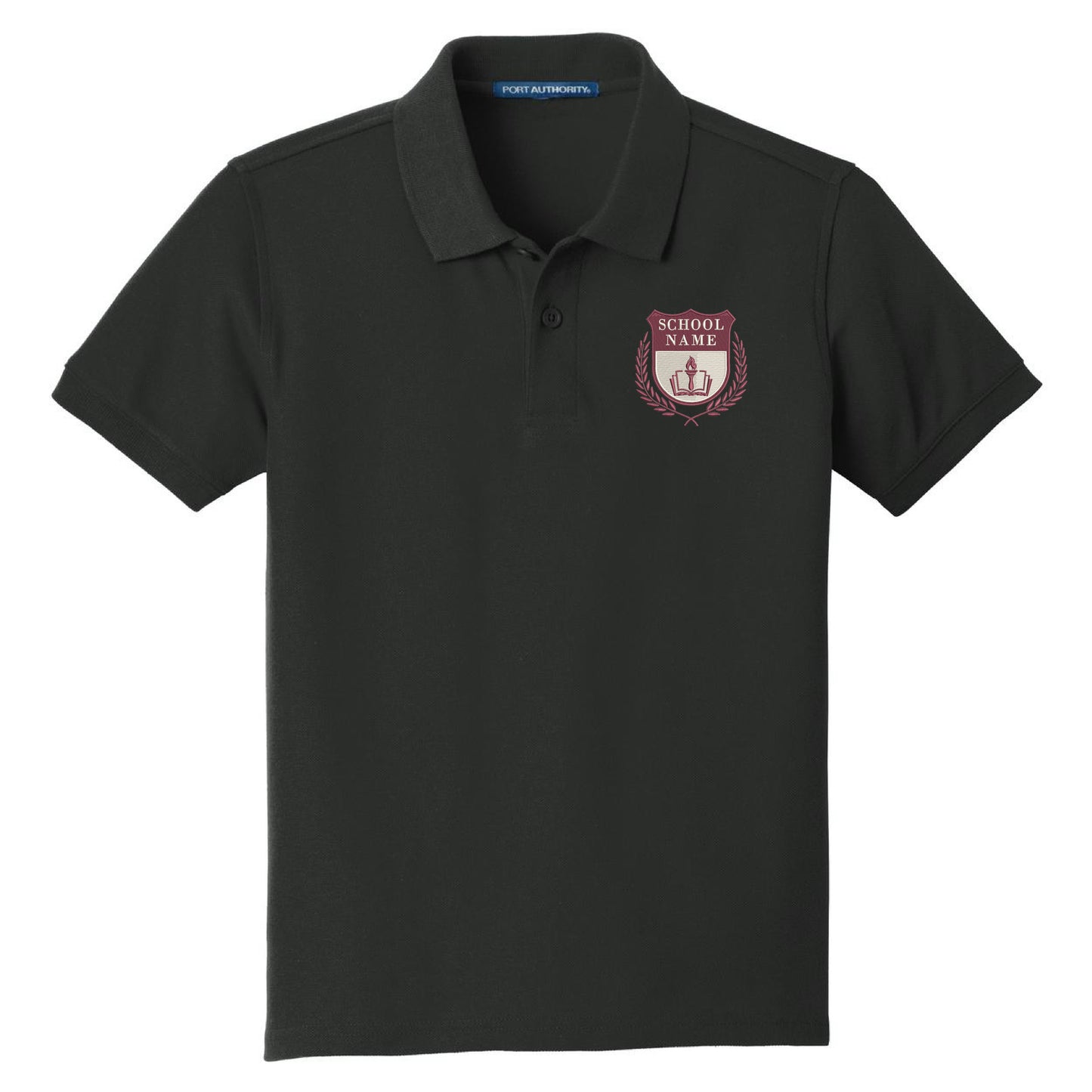 Customized Embroidered Youth Polo "School Uniform"