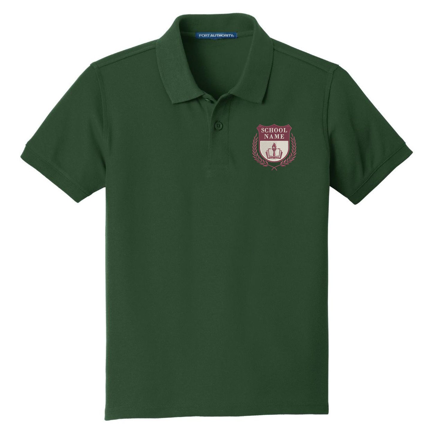 Customized Embroidered Youth Polo "School Uniform"