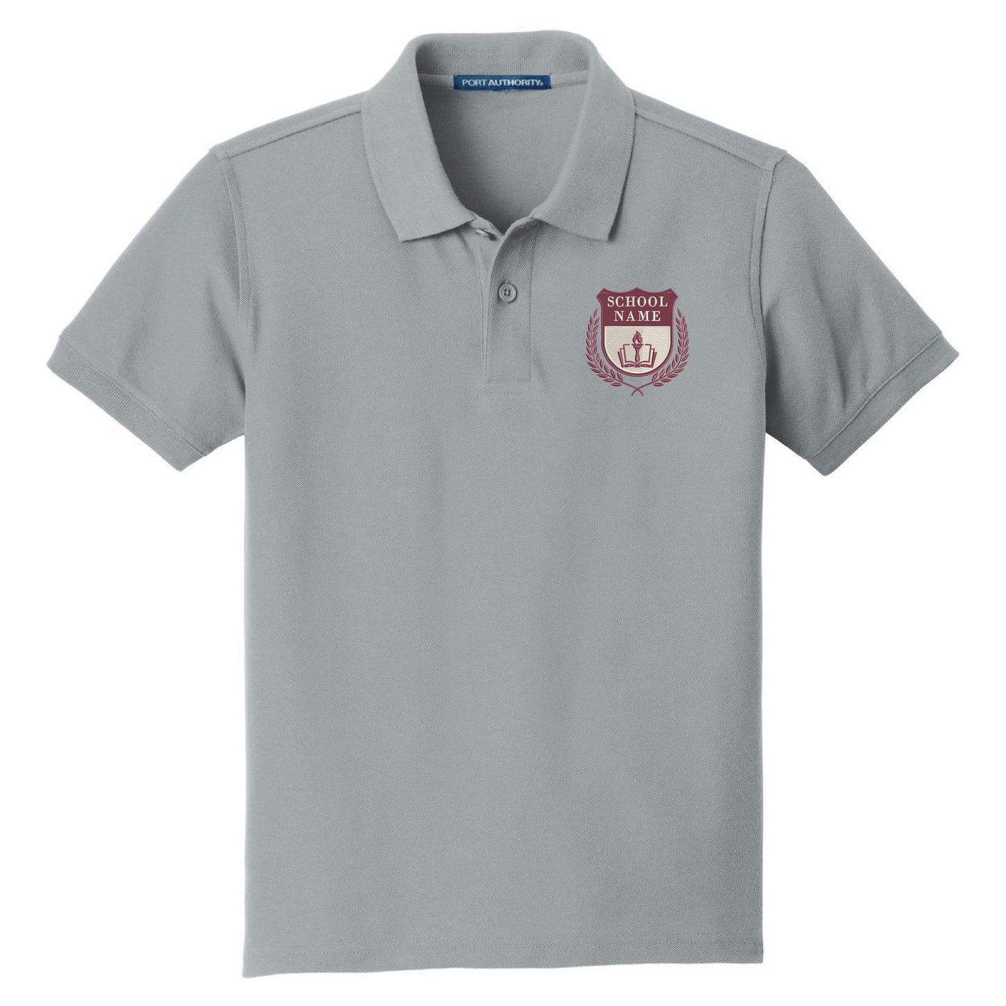 Customized Embroidered Youth Polo "School Uniform"