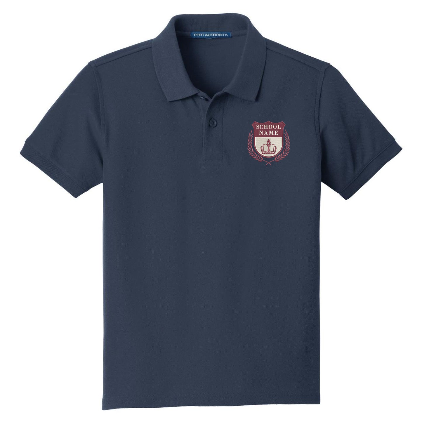 Customized Embroidered Youth Polo "School Uniform"