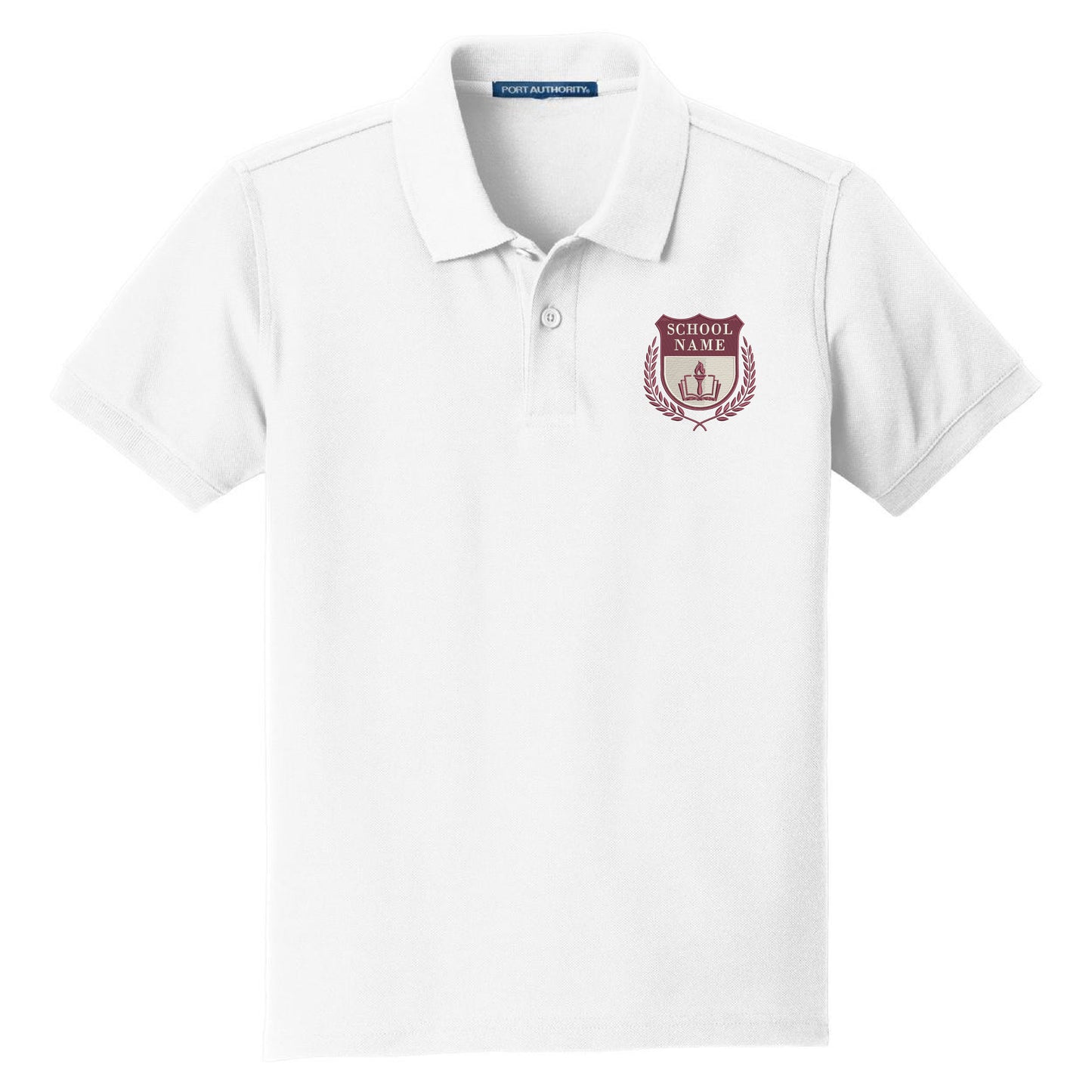 Customized Embroidered Youth Polo "School Uniform"