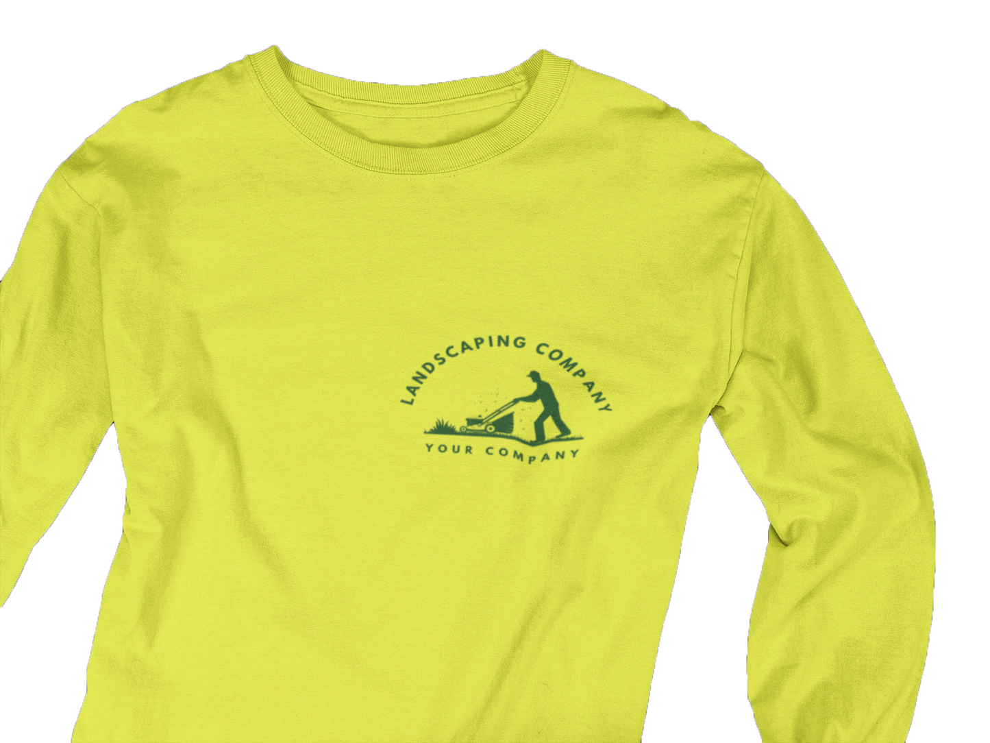 High visibility Color Long Sleeve Customized Shirt