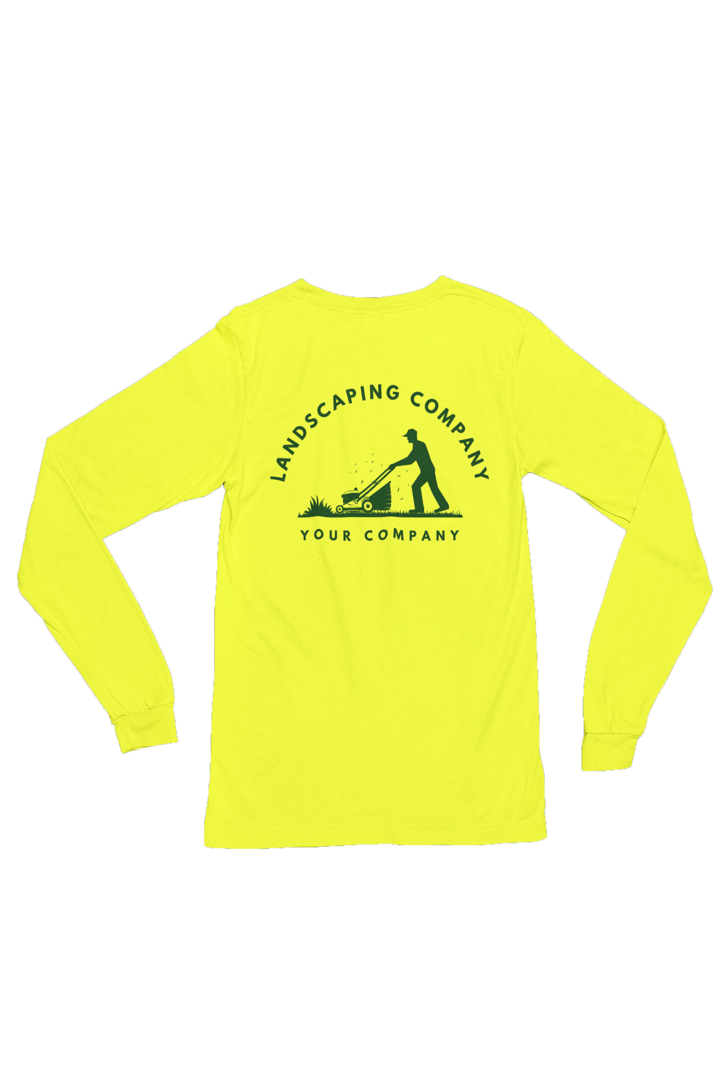 High visibility Color Long Sleeve Customized Shirt
