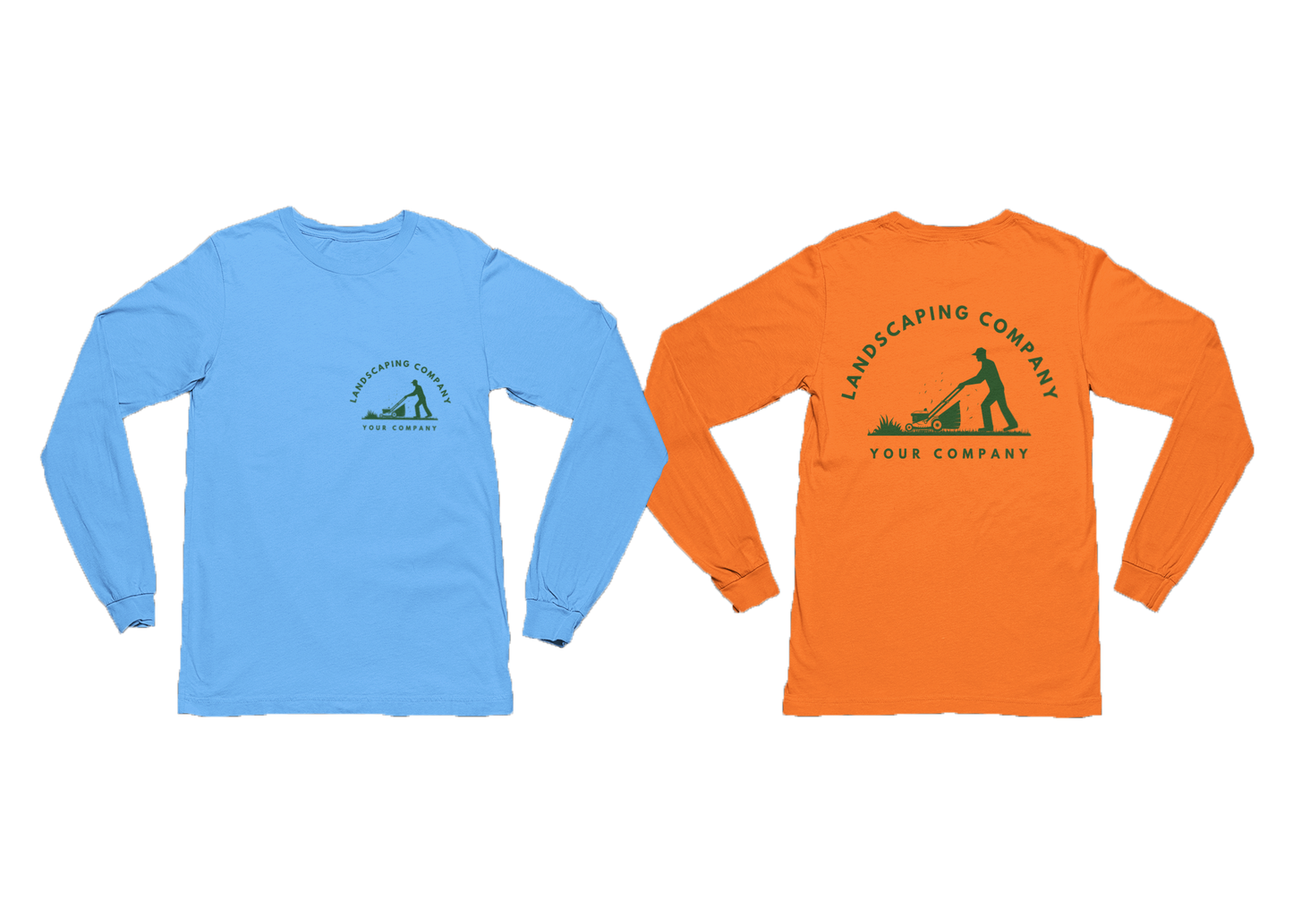 High visibility Color Long Sleeve Customized Shirt