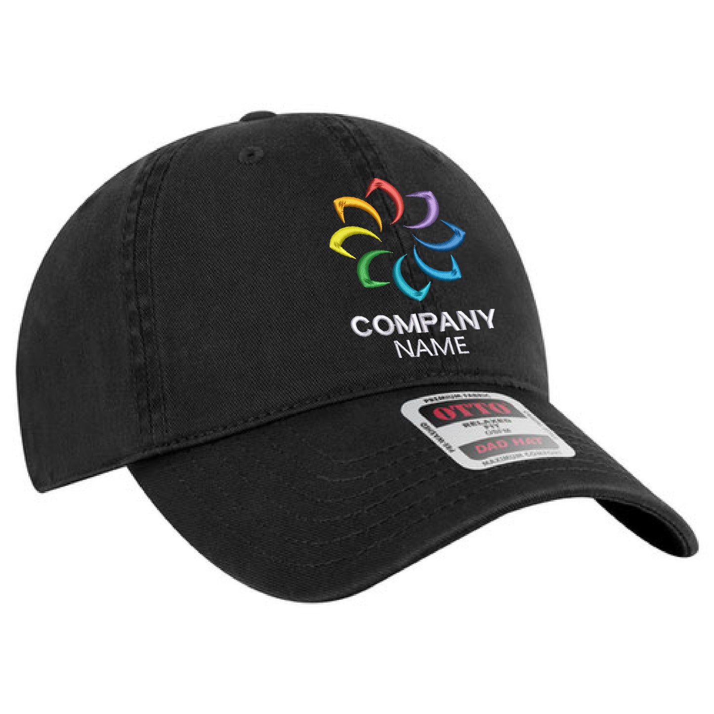 Customized 6 Panel Low Profile Dad Hat