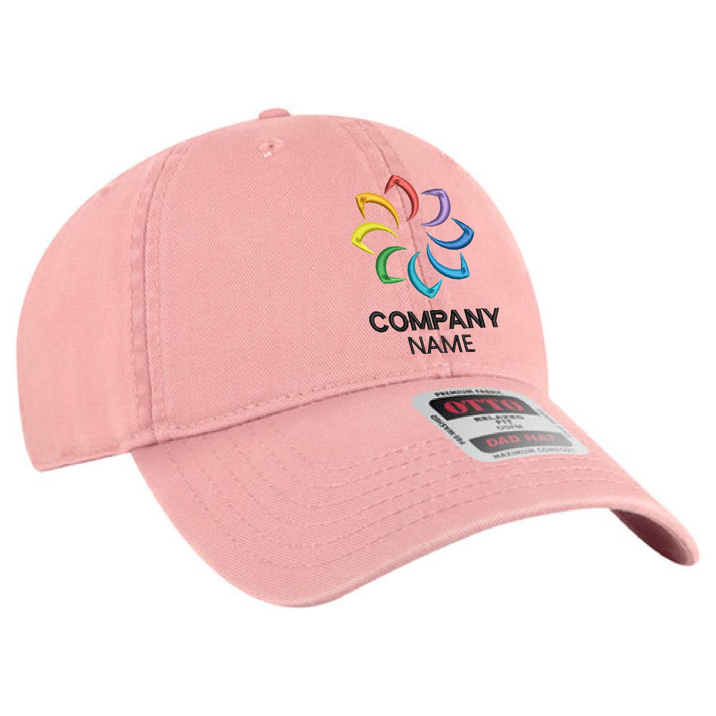 Customized 6 Panel Low Profile Dad Hat