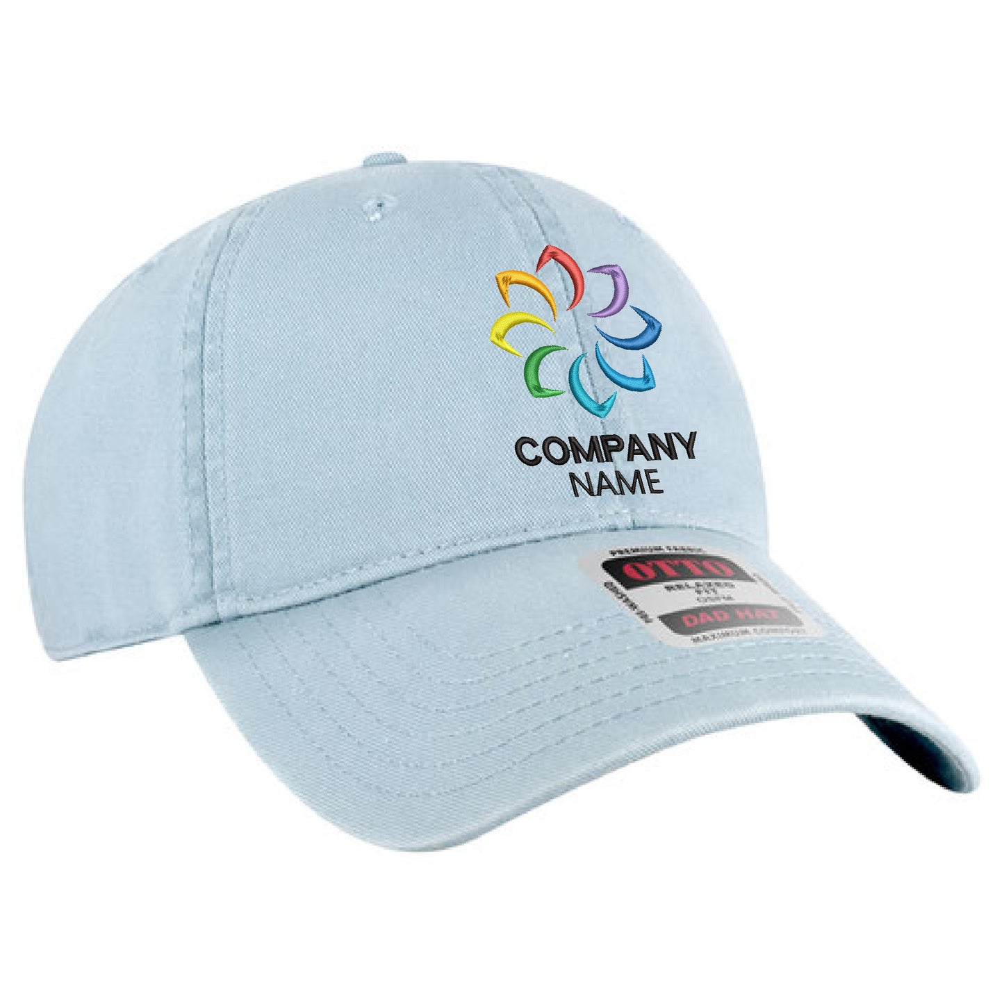 Customized 6 Panel Low Profile Dad Hat