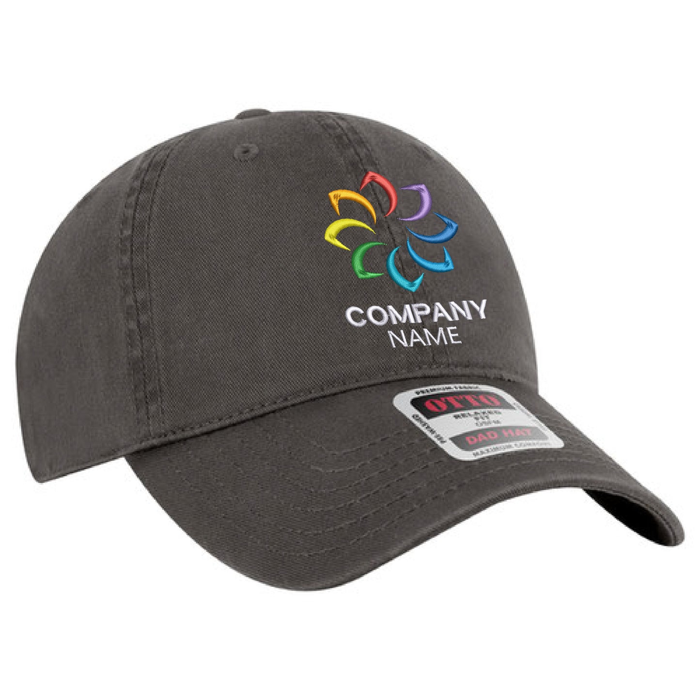 Customized 6 Panel Low Profile Dad Hat