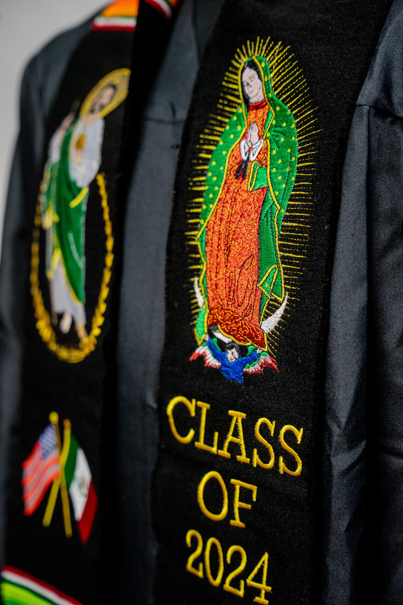 Premium Authentic Mexican Graduation Stole, Serape graduation stole sash, Class of 2025