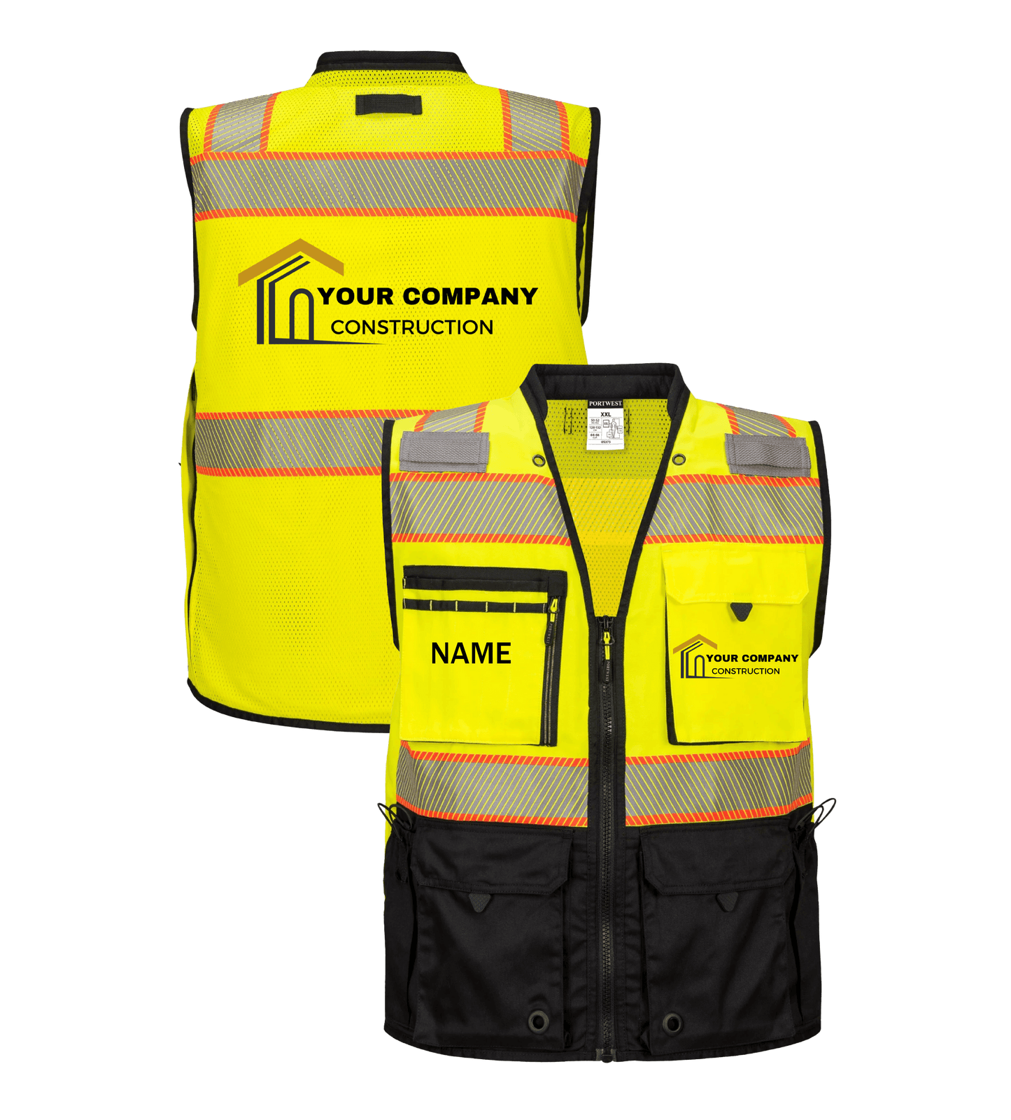 Custom High-Visibility Safety Vests