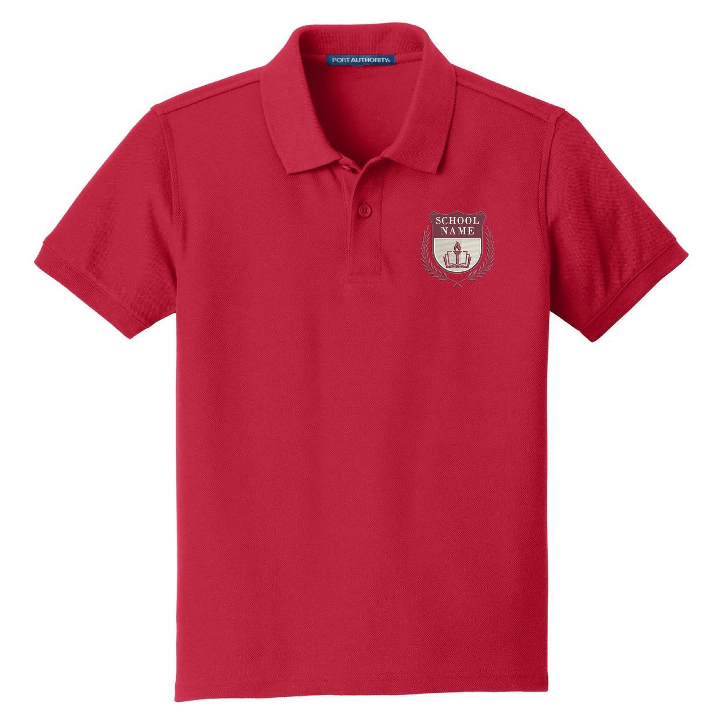 Customized Embroidered Youth Polo "School Uniform"