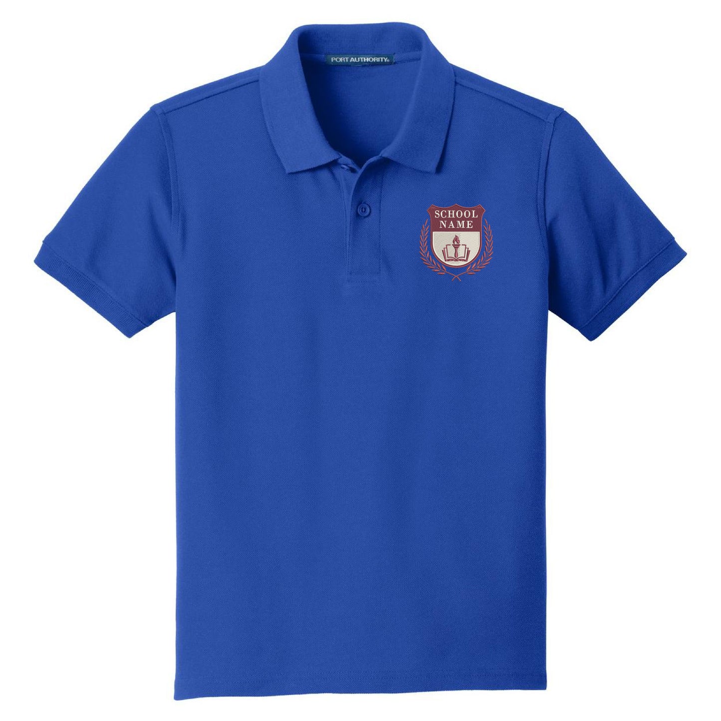 Customized Embroidered Youth Polo "School Uniform"