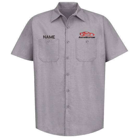 Embroidered Mechanic Shirt