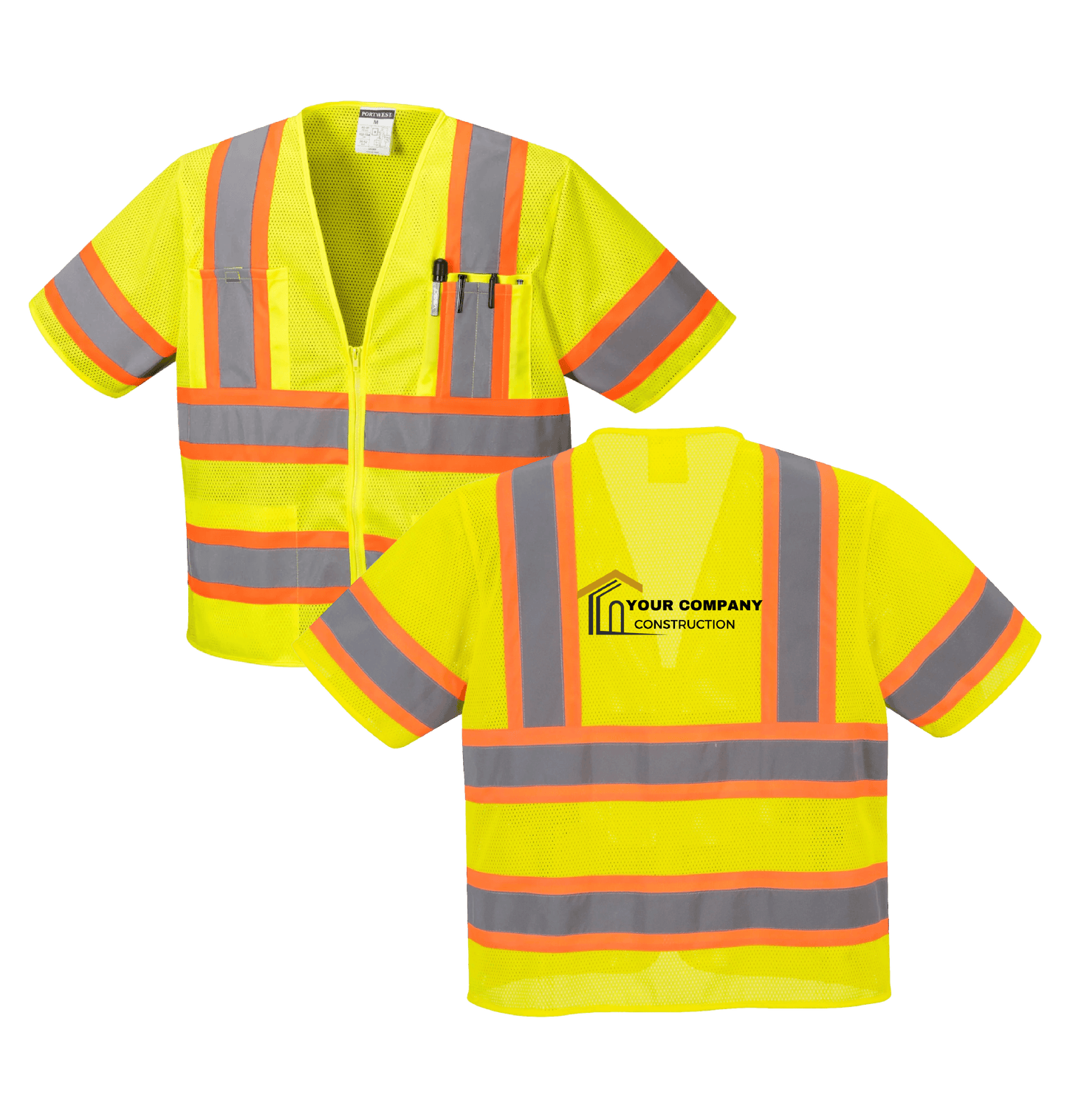 Custom High-Visibility Safety Vests