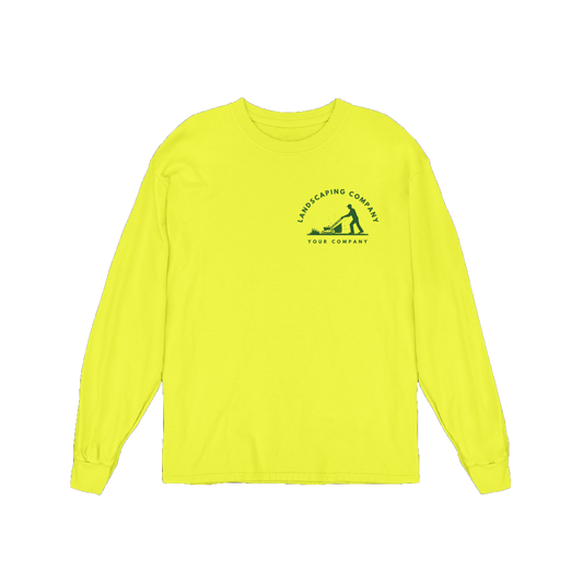 High visibility Color Long Sleeve Customized Shirt